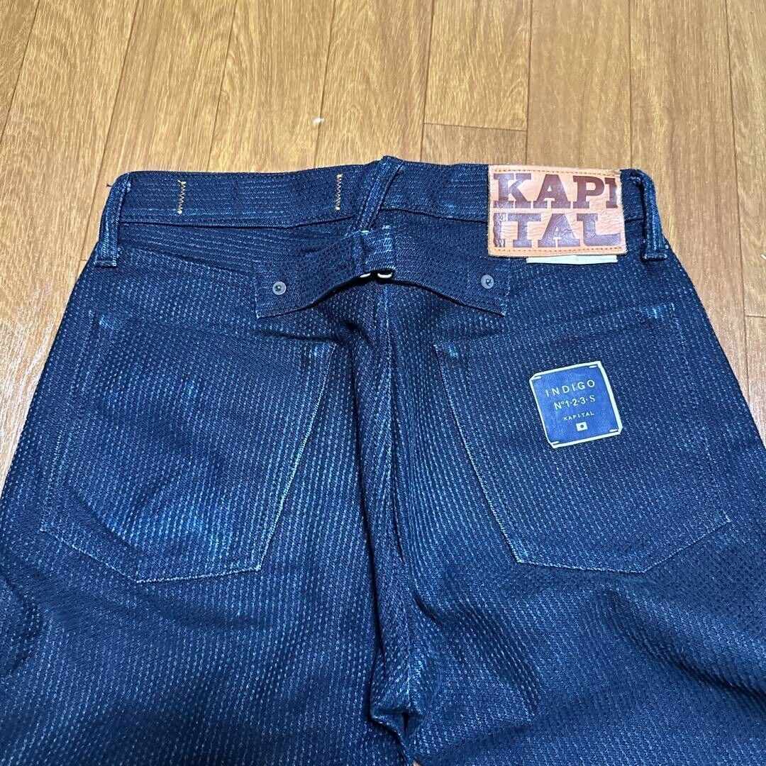 KAPITAL men's INDIGO NO. 123 century denim size 30 Casual KAPITAL men's INDIGO NO. 123 century denim size 30 Casual