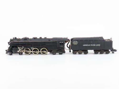 Spur S American Flyer NYC New York Central 4-6-4 Dampflok #322 läuft nicht