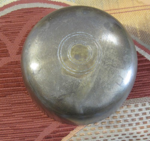 Original Usado.Campana Budista Japonesa.Cuenco Cantor.Campana Budista Cobre.168g 8,9cm - Imagen 11 de 11