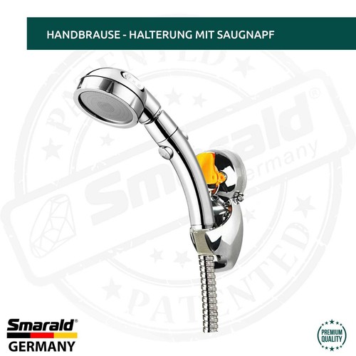 Cabezal de ducha ✪ multifuncional ✪ con tope de agua más función de limpieza turbohorro - Imagen 13 de 17