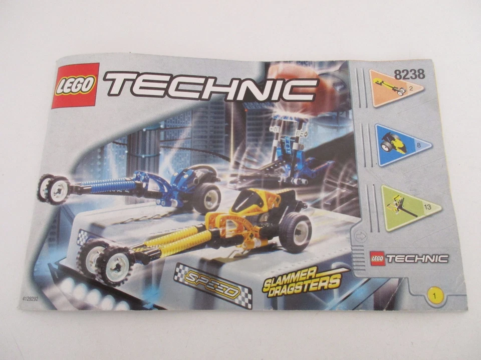 LEGO Technic 8238 Slammer Dragsters / Dueling Dragsters