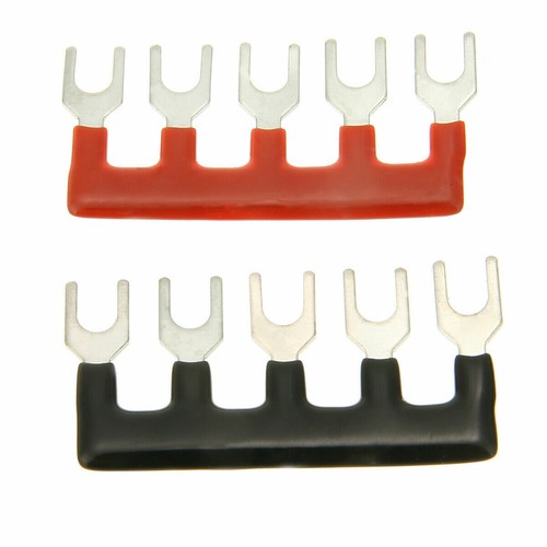 15x 5Positions Boat Marine RV Power Distribution Bus Bar Dual Row Terminal Block - Foto 4 di 8