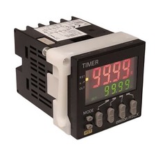 Omron H5CX-AD Digital Timer, Supply: 12-24VDC/24VAC 50/60Hz, PNP/NPN Input