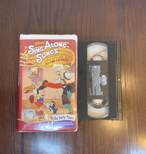 Disney Sing Along Songs Collection of All-Time Favorites Vintage VHS Early Years - Imagen 3 de 3