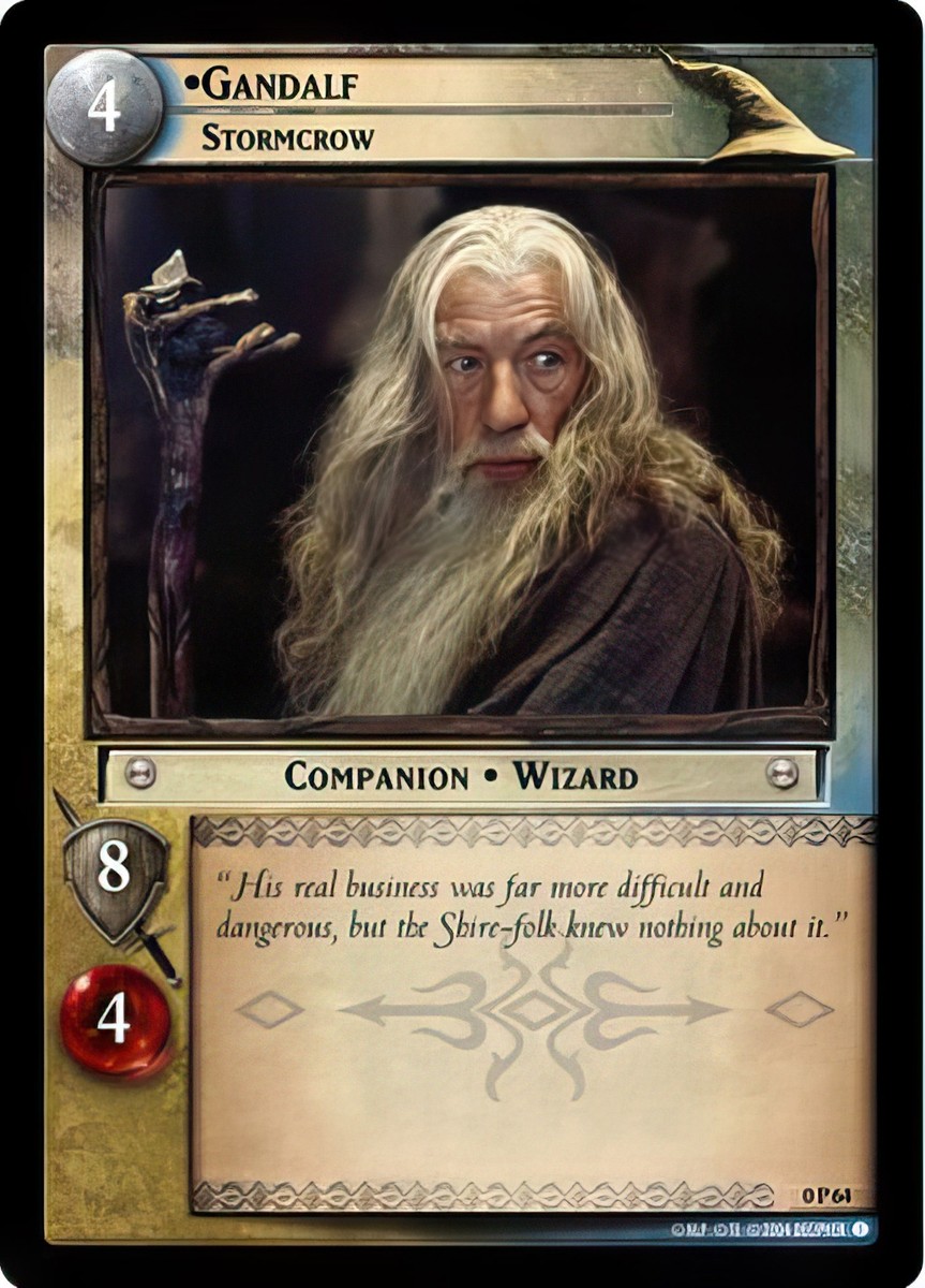 Gandalf, Stormcrow - 0P64 - Promo NM - LotR TCG CCG | eBay