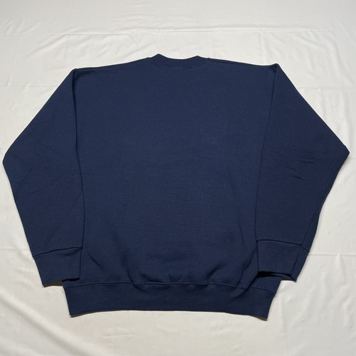 Vintage 90s Corvette Sweatshirt Mens Large Blue Pullover Chevy Hot Rod USA Made - Picture 3 of 8