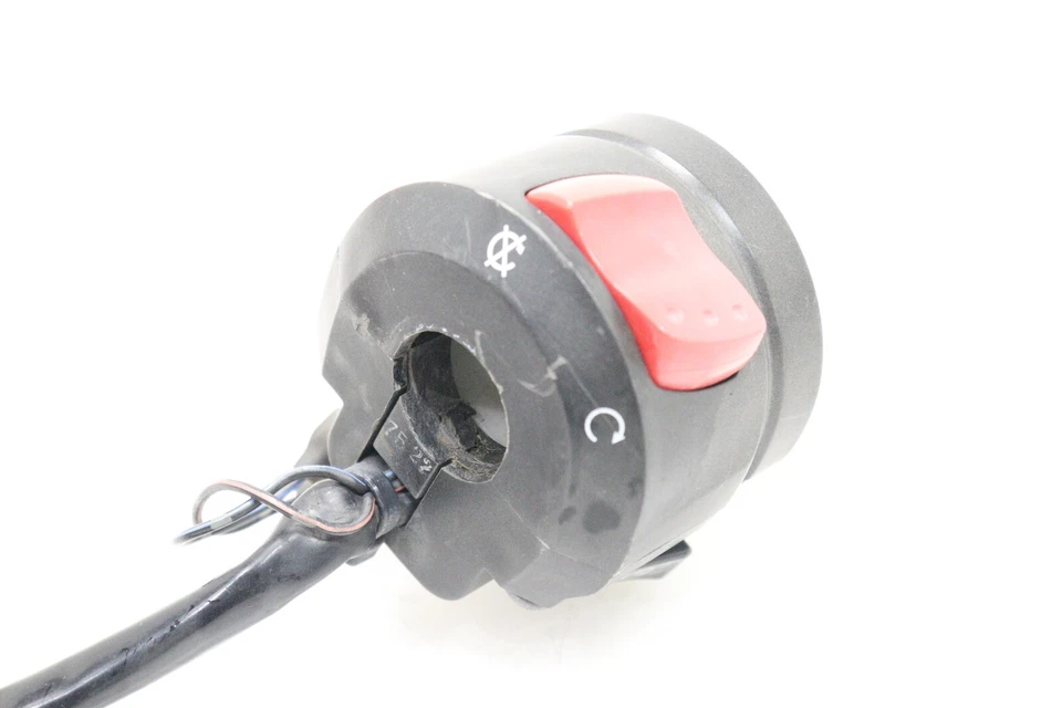 06-07 SUZUKI GSXR750 OEM RIGHT CLIP ON HANDLE KILL OFF START SWITCH SWITCHES - Image 3 of 4