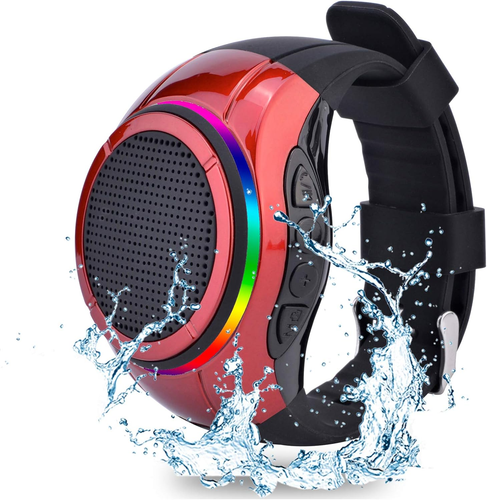 Wearable Portable Waterproof Bluetooth Speaker Watch X10 Clip Speaker MP3 Player
