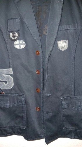 Triple 5 Soul Reversible Front Pocket Mens Jacket Measurements In Description - Picture 14 of 14