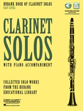 Rubank Book of Clarinet Solos - Easy Level Book with Online Audio stream or dow