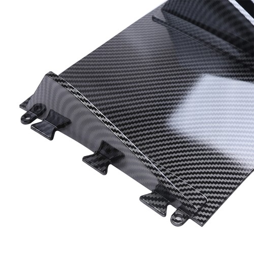 Carbon Style Rear Bumper Diffuser Shark Fins Wing For Mazda 2 3 5 6 CX-3 CX5 CX7 - Picture 6 of 13