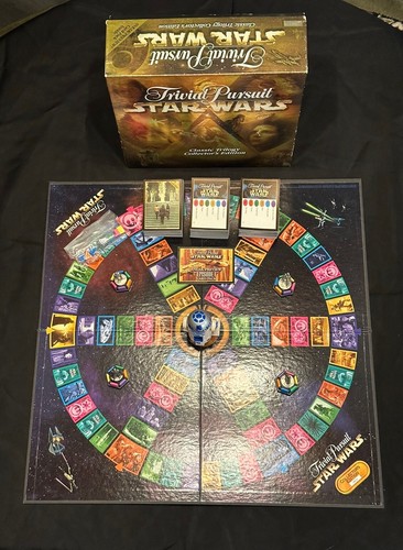 Star Wars Classic Trilogy Trivial Pursuit Game 1997 Collectors Edition Complete! - Picture 18 of 24