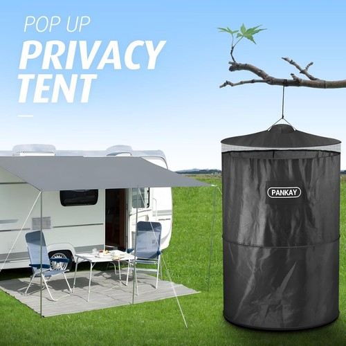 PANKAY Pop Up Sichtschutz Zelt Tragbar Outdoor Camping Bad Toilette Faltbar - Bild 6 von 12