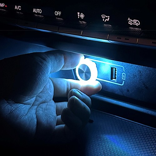 1x Mini USB LED Lampe Auto Innenraum Zubehör Neon Atmosphäre Ambiente Licht - Bild 4 von 28