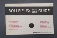 Rolleiflex Twin Lens Guide 14 Models By Focal Press 118 Pages Publish in 1975