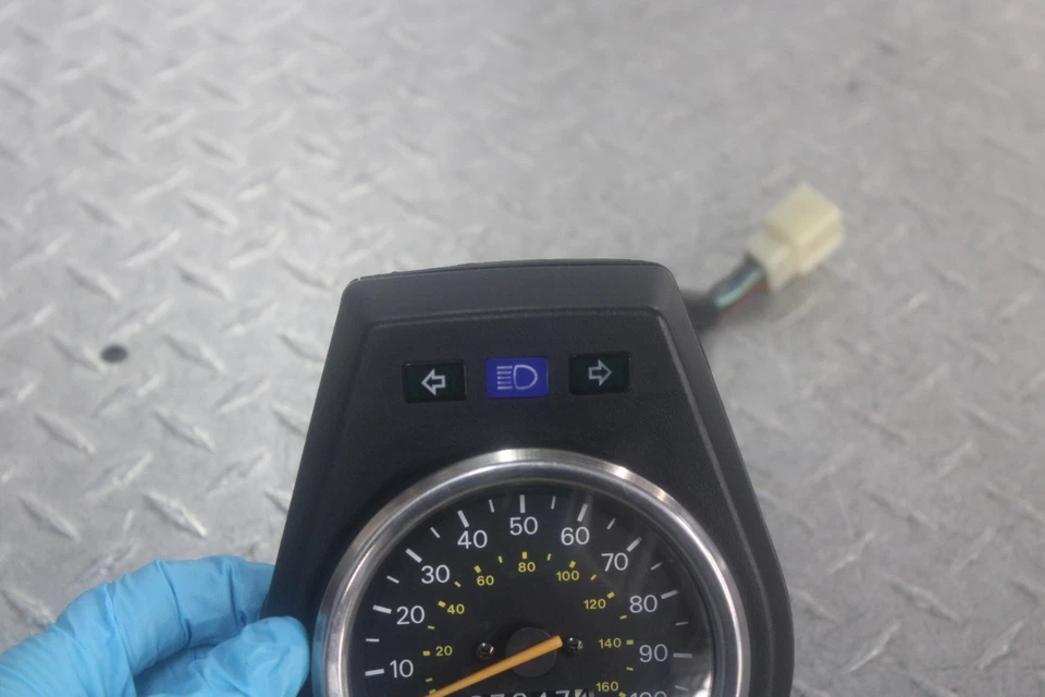 Suzuki Savage 650 LS650P 1999 medidor Speedo 7.847 ODO RUN VID 34110-24C20 Foto 3 de 4