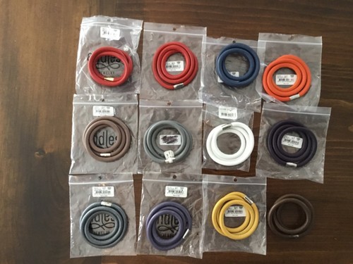 Endloser Schmuck von J. Lo Triple Leder Wickel Bettelarmband 7" 54cm Charms verfügbar - Bild 7 von 11