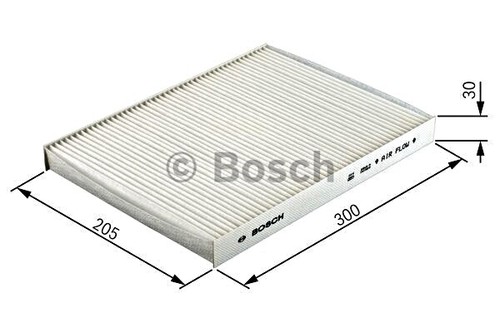 BOSCH Cabin Air Filter Fits AUDI A6 4B2 C5 A4 8Ec B7 8E2 B6 8D2 B5 SEAT 1997- - Picture 6 of 6