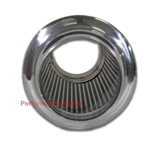 Jones Exhaust Turbine Muffler / Resonator - 304 Stainless Steel - 2.5" - Picture 4 of 4