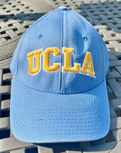 UCLA Bruins The Game Strapback Hat Baseball Cap Baby Blue Gold Embroidered OSFM - Picture 2 of 7