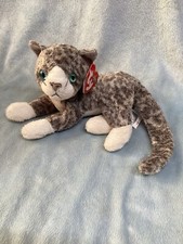 Ty Beanie baby purr the cat excellent condition with tags