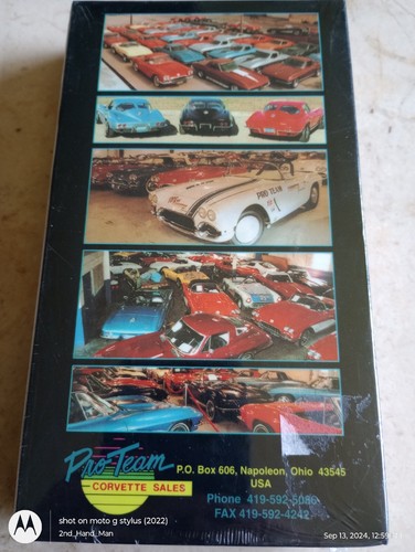 NEU VERSIEGELT PRO TEAM CORVETTE VERKAUF VHS - Bild 2 von 2