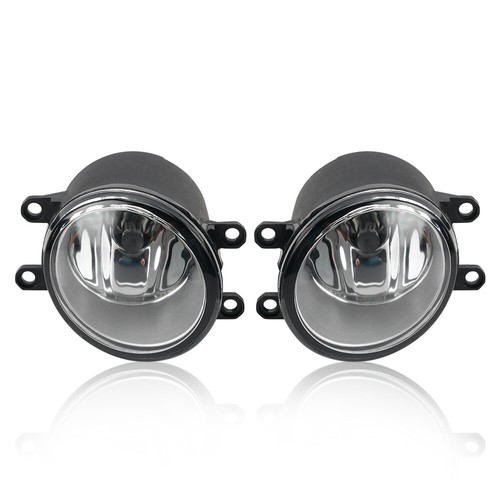 2X Front Clear Fog Lamp w/ Wring Switch For Toyota Yaris Sedan 07 08 09 10 11 - Picture 9 of 12