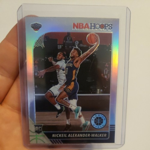 2019 Nba Hoops Premium Stock Nickeil Alexander-Walker Silver Prizm & Purple MINT - Picture 11 of 11