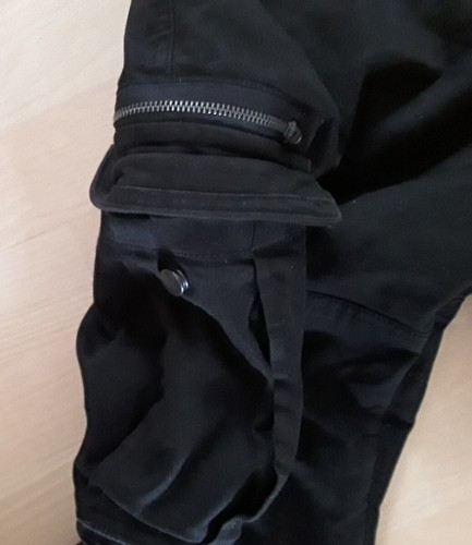 Motorradjeans Course W-34/ L- 34 schwarz Knieprotektoren - Bild 5 von 7