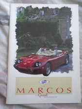 Marcos range brochure c1991 Mini Marcos, Martina