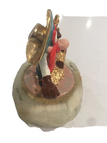 Scultura Ron Lee Yosemite Sam You Rackin Frackin Varmint da collezione Lmtd # Nuova - Foto 6 di 12