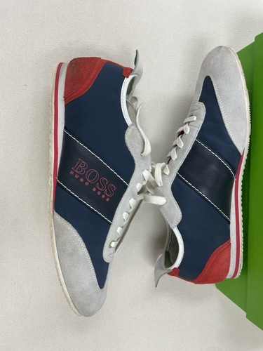 2001-2 HUGO BOSS LIGHT NESS TRAINER SNEAKERS Size 11 - Picture 5 of 8