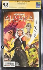 Star Wars: Ahsoka #1 CGC SS 9.8 Marvel Signed By Rodney Barnes & David Nakayama