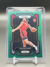 2023 Panini Prizm - Green Prizm #129 Cam Whitmore (RC)