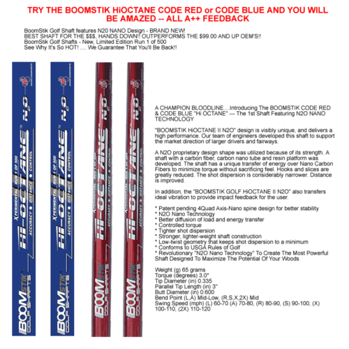 #1 LEFTHAND SoooLong Custom PGA Woods +Graphite Shaft U Pick Loft & Flex #3 5 7 - Picture 2 of 4