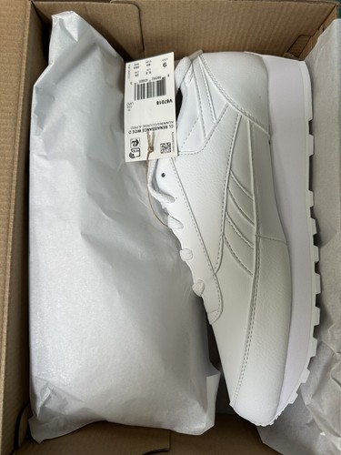 REEBOK Classic Renaissance Wide D Women White Steel Sneakers Size 9 v67018 - Picture 7 of 7