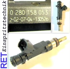 Einspritzdüse BOSCH 0280158053 Audi A 6 gereinigt & geprüft