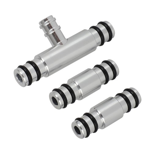 Aluminum Carburetor Fuel Tee Rail Combo Kit For 77-79 Suzuki GS750 GS850 GS1000 - Picture 9 of 10