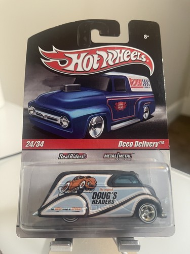 HOT WHEELS SLICK RIDES DOUG HEADER DECO DELIVERY REAL RIDERS - Bild 1 von 2
