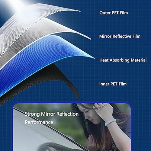 Parasol retráctil automático para parabrisas de coche - Imagen 11 de 21
