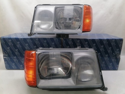 ✈ New NOS Hella Euro Headlights Mercedes-Benz W124 300 TE from 1989 to 1993✈ - Picture 8 of 24