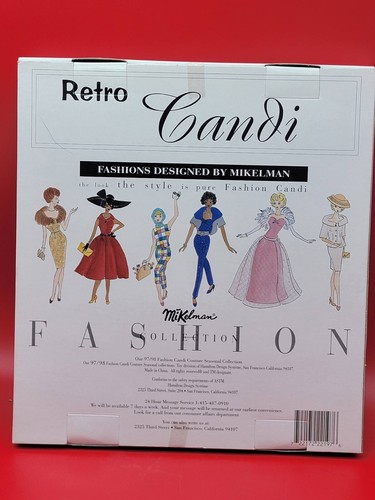 Retro Candi Couture Mikelman Hamilton Design Fashion Collection For 11.5" Doll - Picture 18 of 32