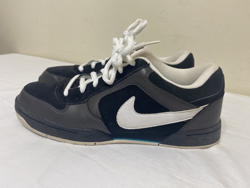 RARA 2009 Nike Skeet Sneakers Athletic Skate Nero Bianco 324957-013 Uomo Taglia 10 - Foto 1 di 10