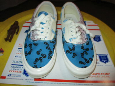 Vans Vault OG Era LX Skull Pack Blue Moon Size Men's 9.5