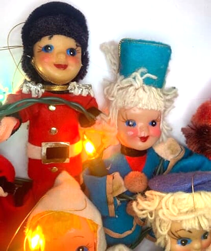 1964 Disney Small World "Christmas Festive Lite Set" by Kurt Adler,  Japan - Picture 4 of 13