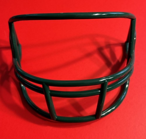 Lotto 8 mascherine mini casco calcio RIDDELL Z2B VSR4 verde ricambio QB NUOVE - Foto 3 di 10