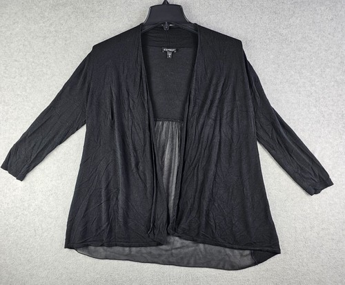 Camicetta donna Express M nera con retro in rete trasparente - Foto 2 di 17
