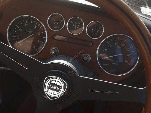 For Lancia Fulvia 1963-1976 Polished Aluminum Chrome Dial Rings For Counter 5pcs - Imagen 3 de 10