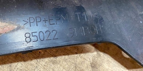 2015-2019 NISSAN VERSA NOTE SR REAR BUMPER COVER OEM 85022-9MB0H - Picture 11 of 12