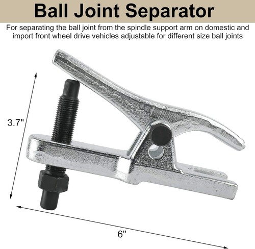 5pcs Front End Service Tool Set Pitman Arm Puller Remover Ball Joint Tie Rod Kit - Picture 6 of 9